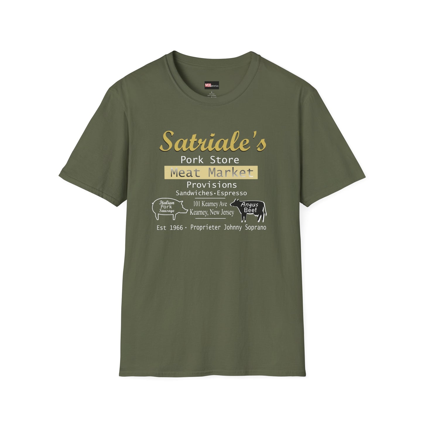 Satriale's Pork Store-White Lettering