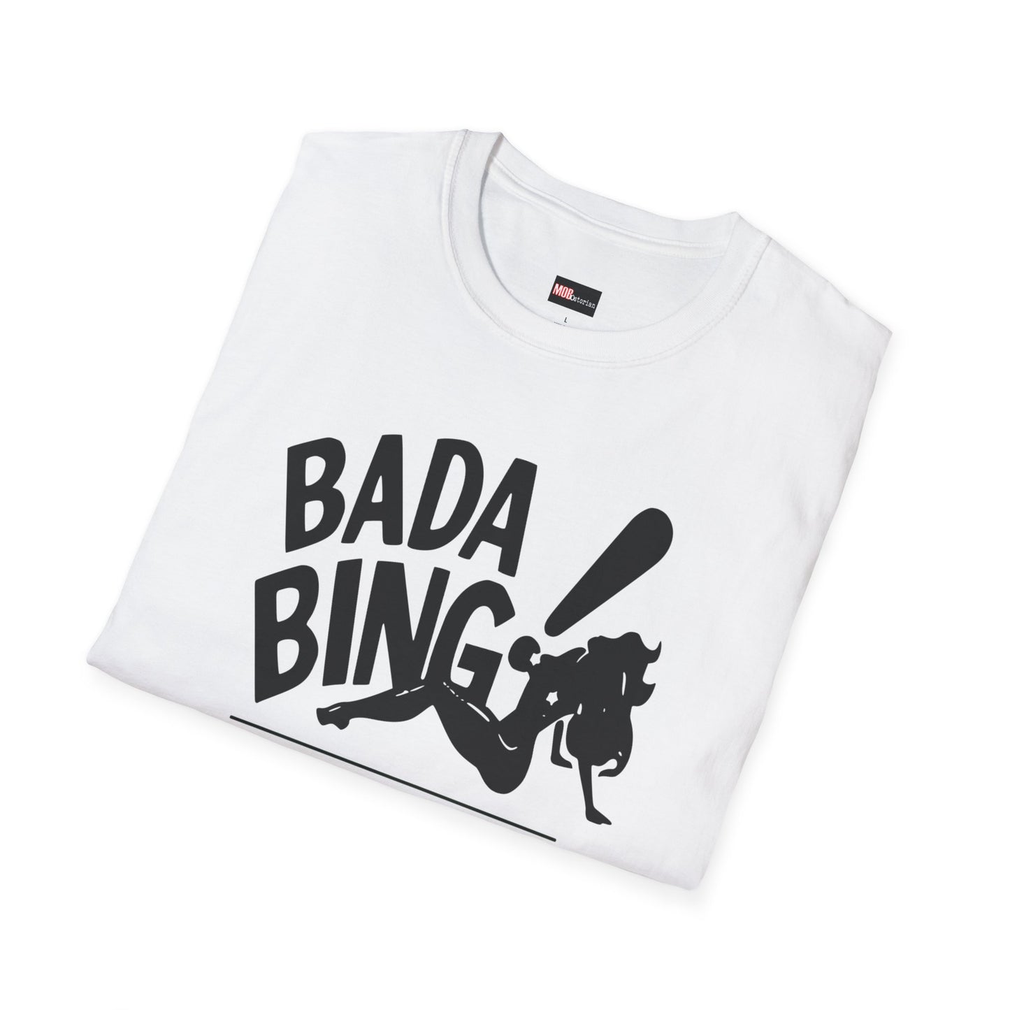 Bada Bing-With Address and Proprietor Text (Black Lettering)