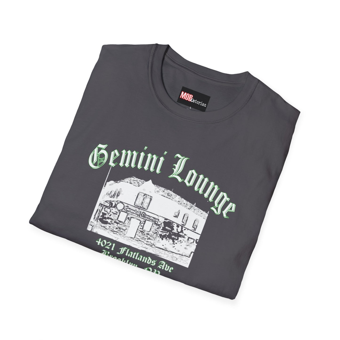 The Gemini Lounge (White Lettering)