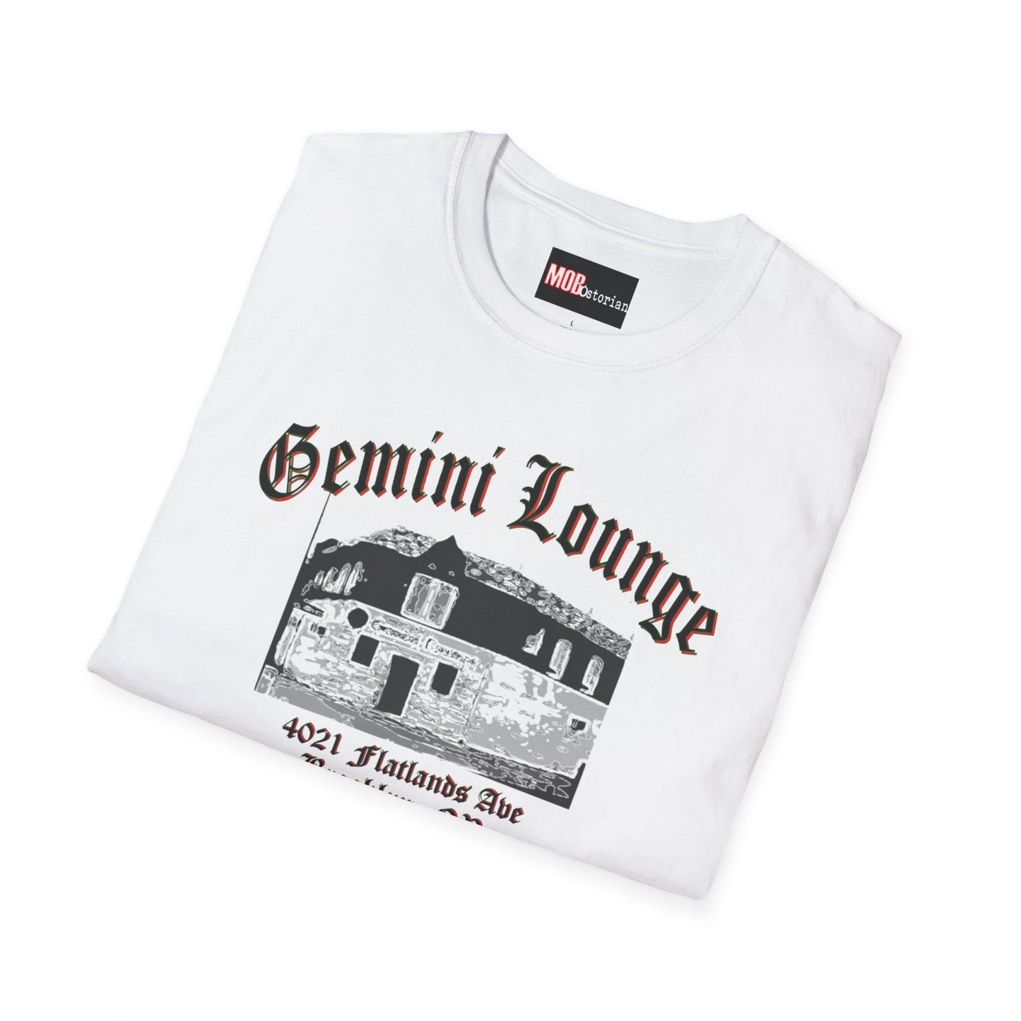 The Gemini Lounge (Black Lettering)