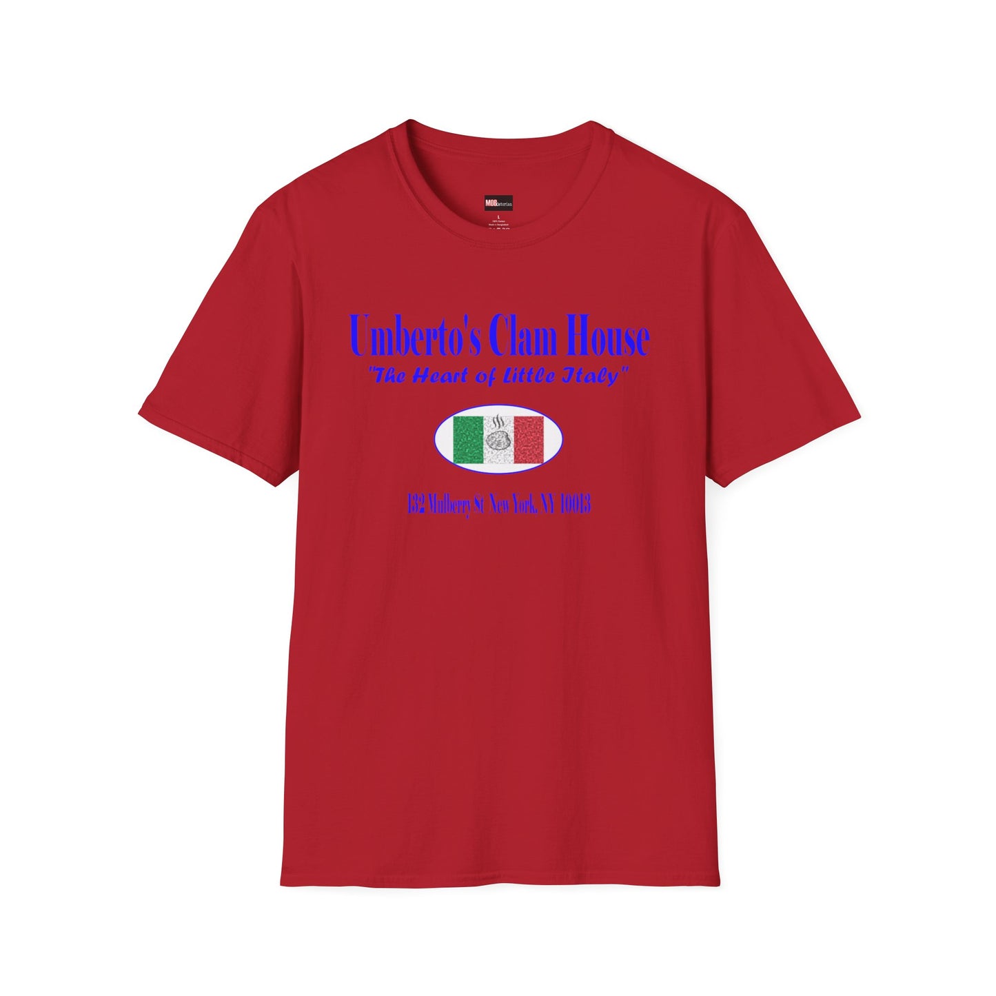 Umberto's Clam House - Blue Lettering