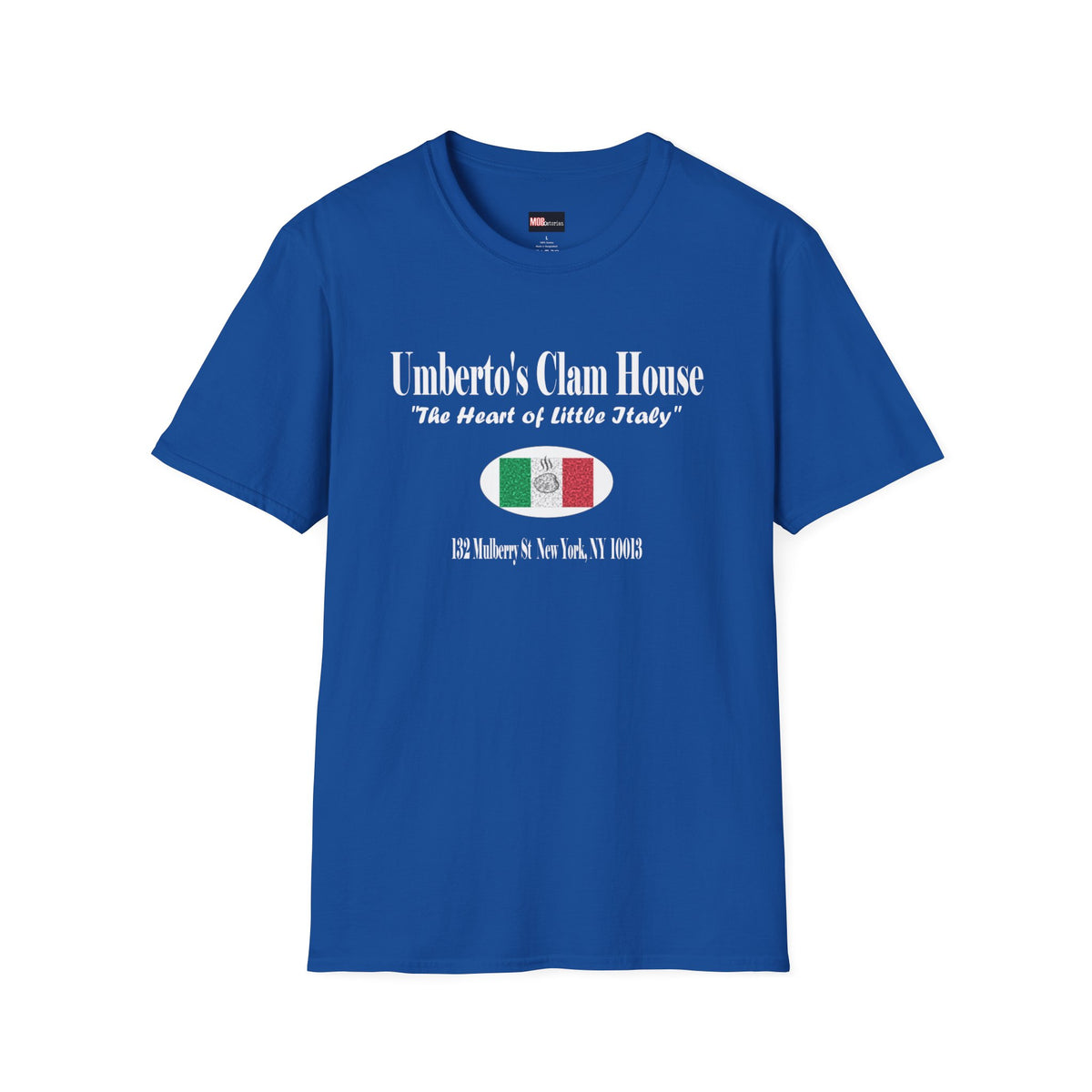 Umberto's Clam House White Lettering