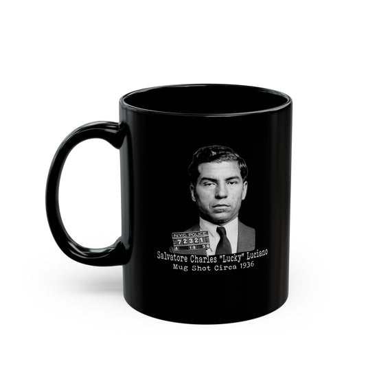 Lucky Luciano Mug Shot Circa 1936