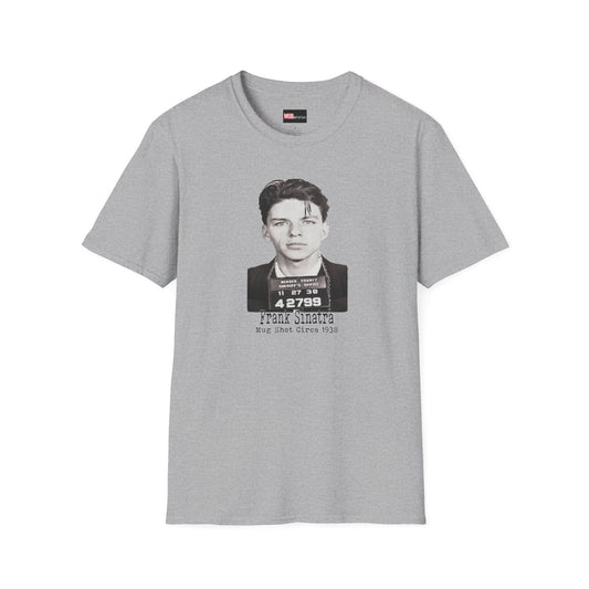 Frank Sinatra Mug Shot Circa 1938 with caption as "Frank"