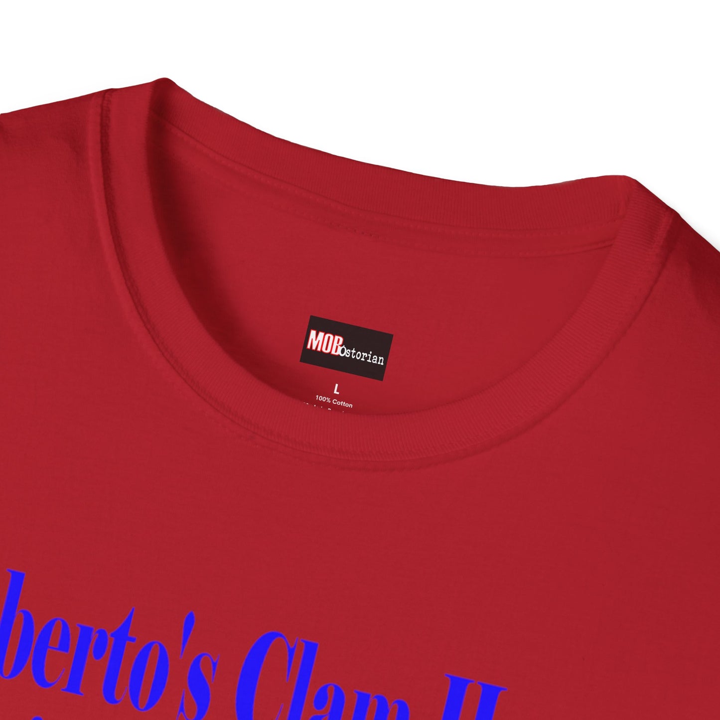 Umberto's Clam House - Blue Lettering