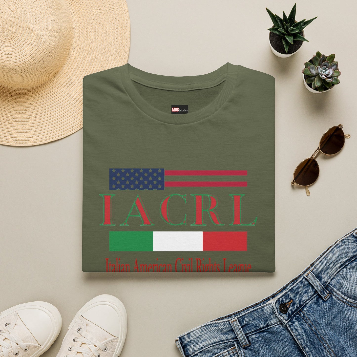 Italian American Civil Rights League Logo Shirt