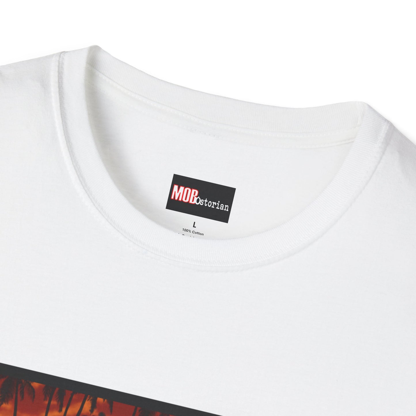 Scarface Montana Realty Company Shirt w/ Frank Lopez Wallpaper Background