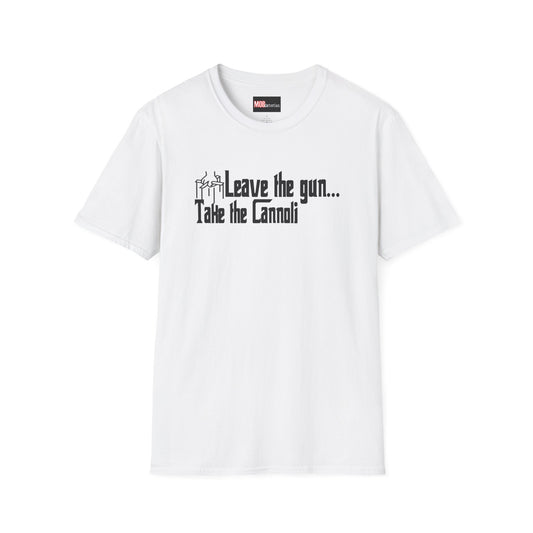 "Leave the Gun take the Cannoli" (White)