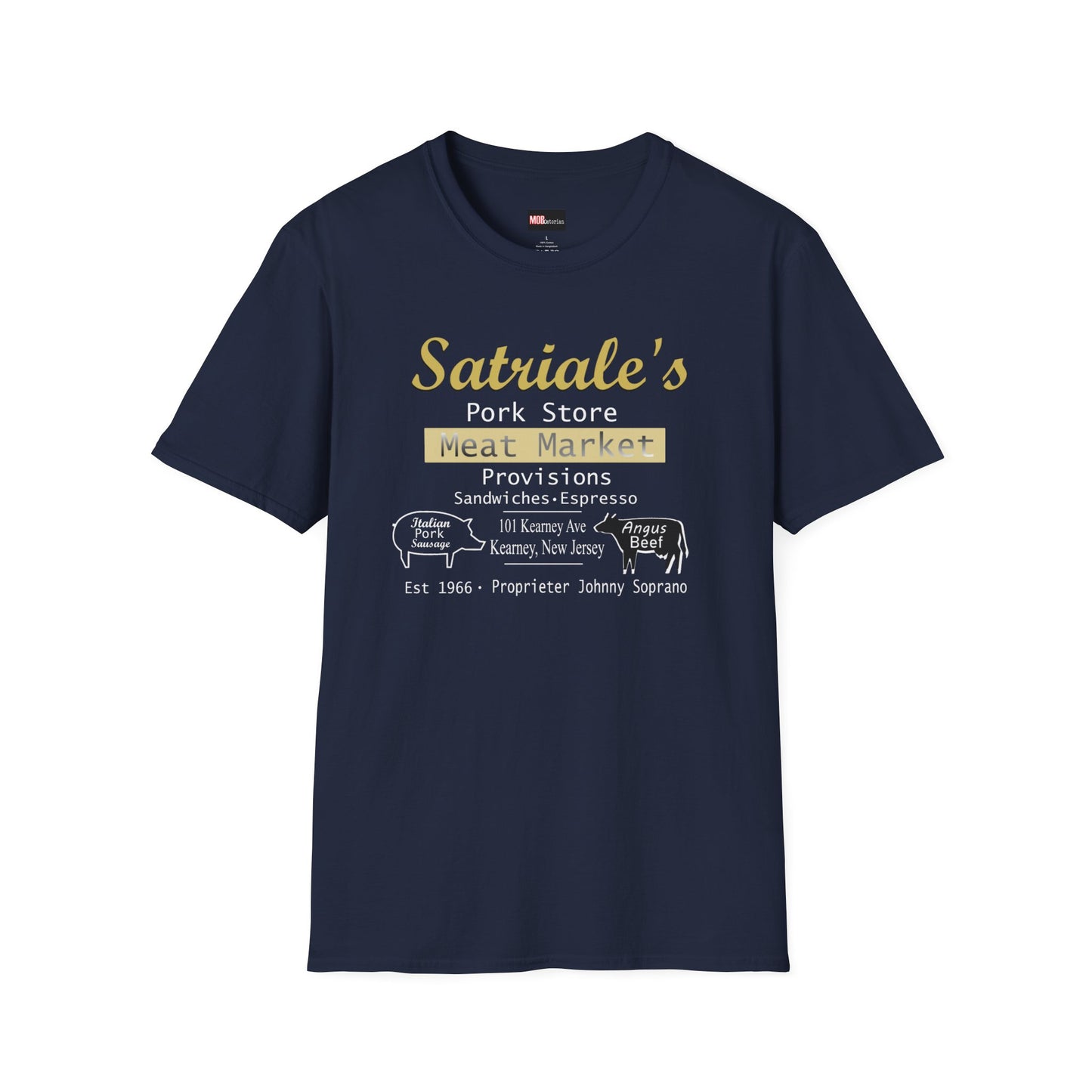 Satriale's Pork Store-White Lettering