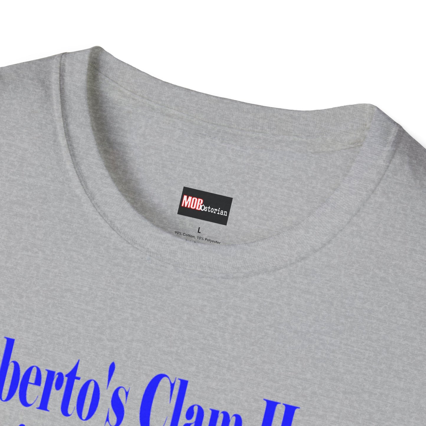 Umberto's Clam House - Blue Lettering