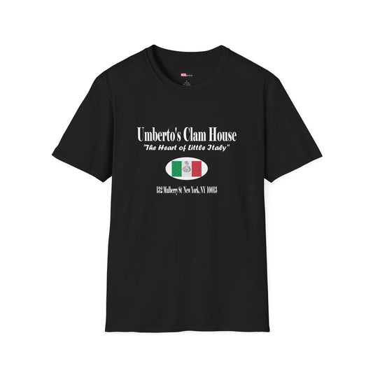 Umberto's Clam House white lettering