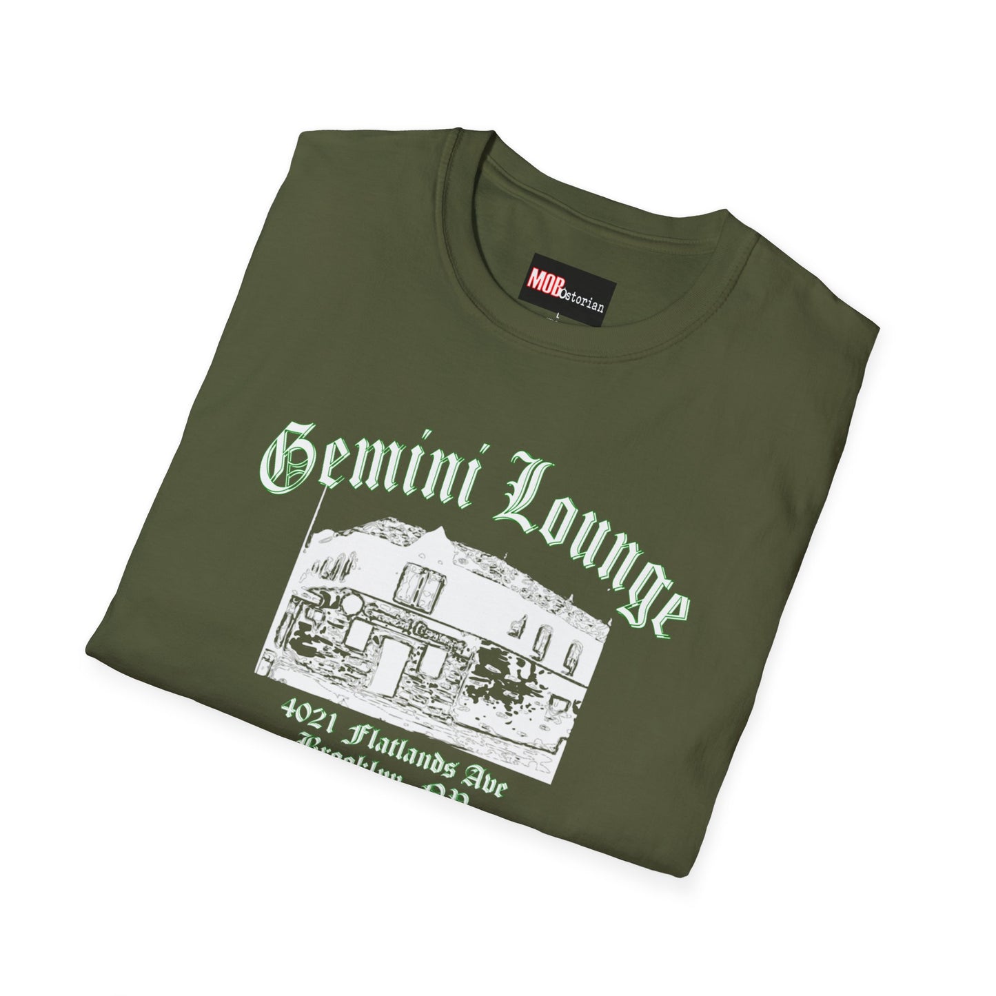The Gemini Lounge (White Lettering)