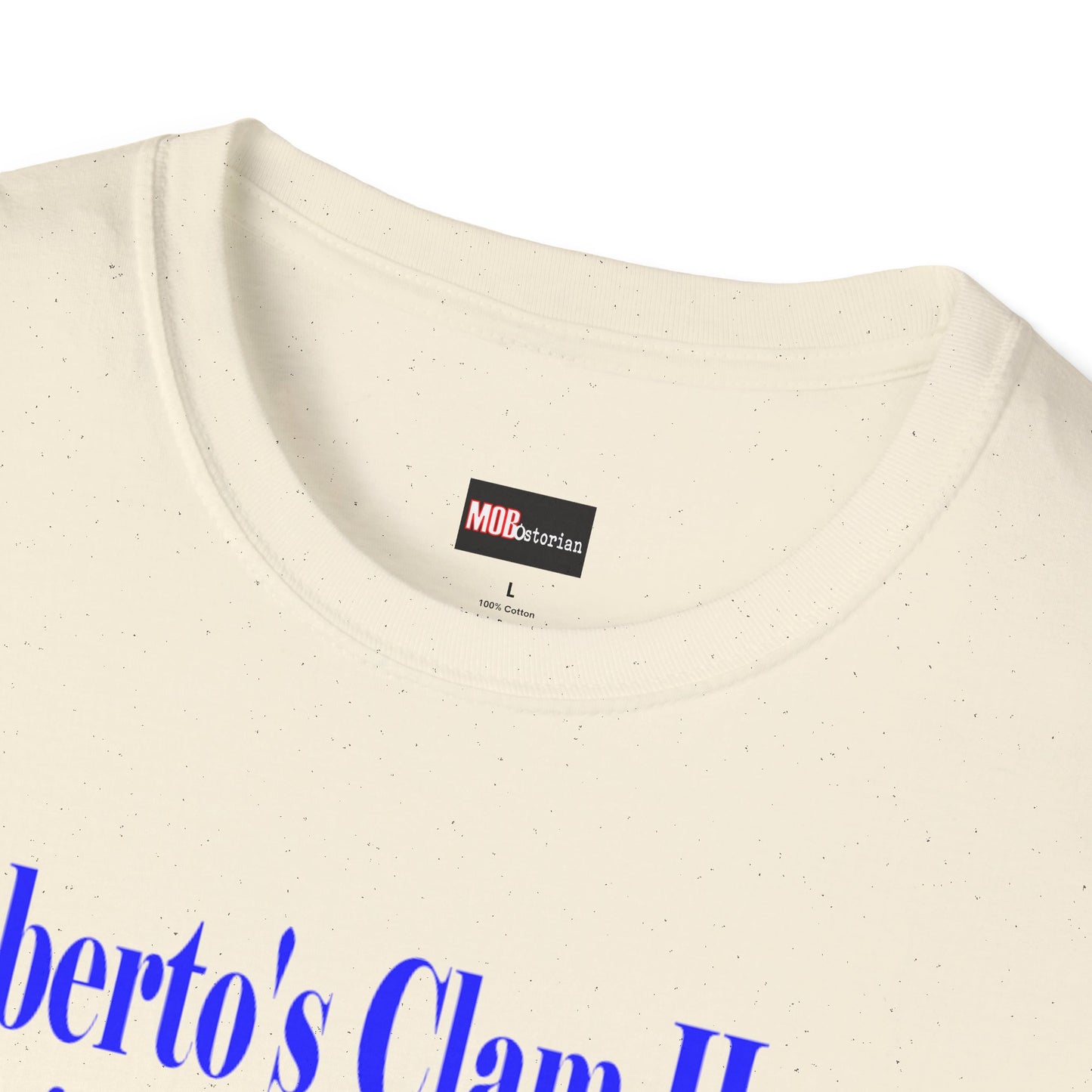 Umberto's Clam House - Blue Lettering