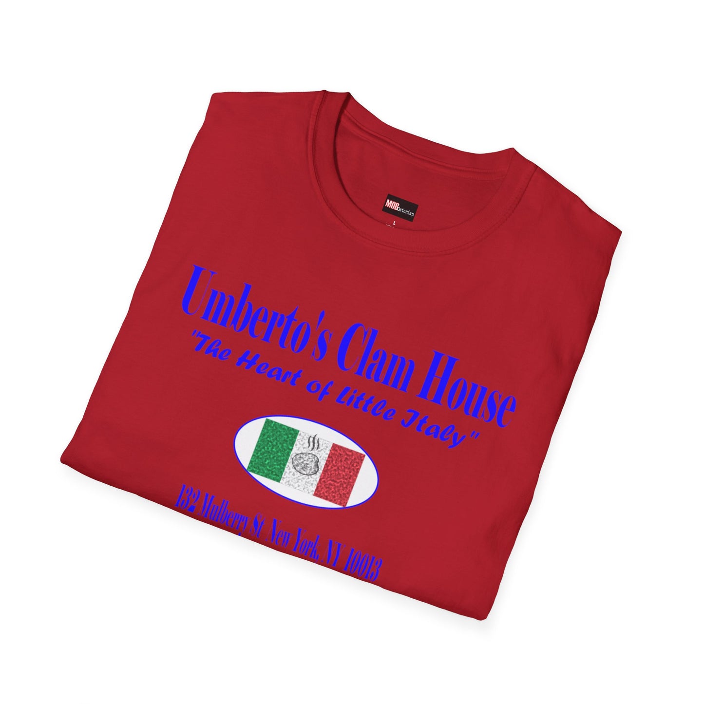 Umberto's Clam House - Blue Lettering