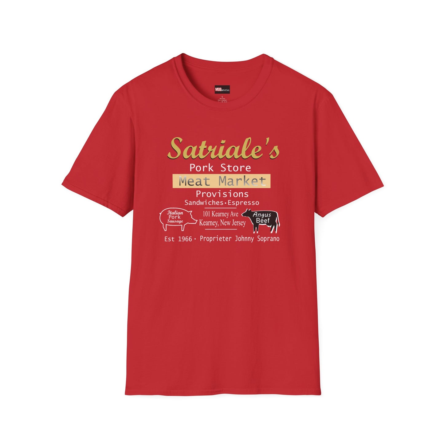 Satriale's Pork Store-White Lettering