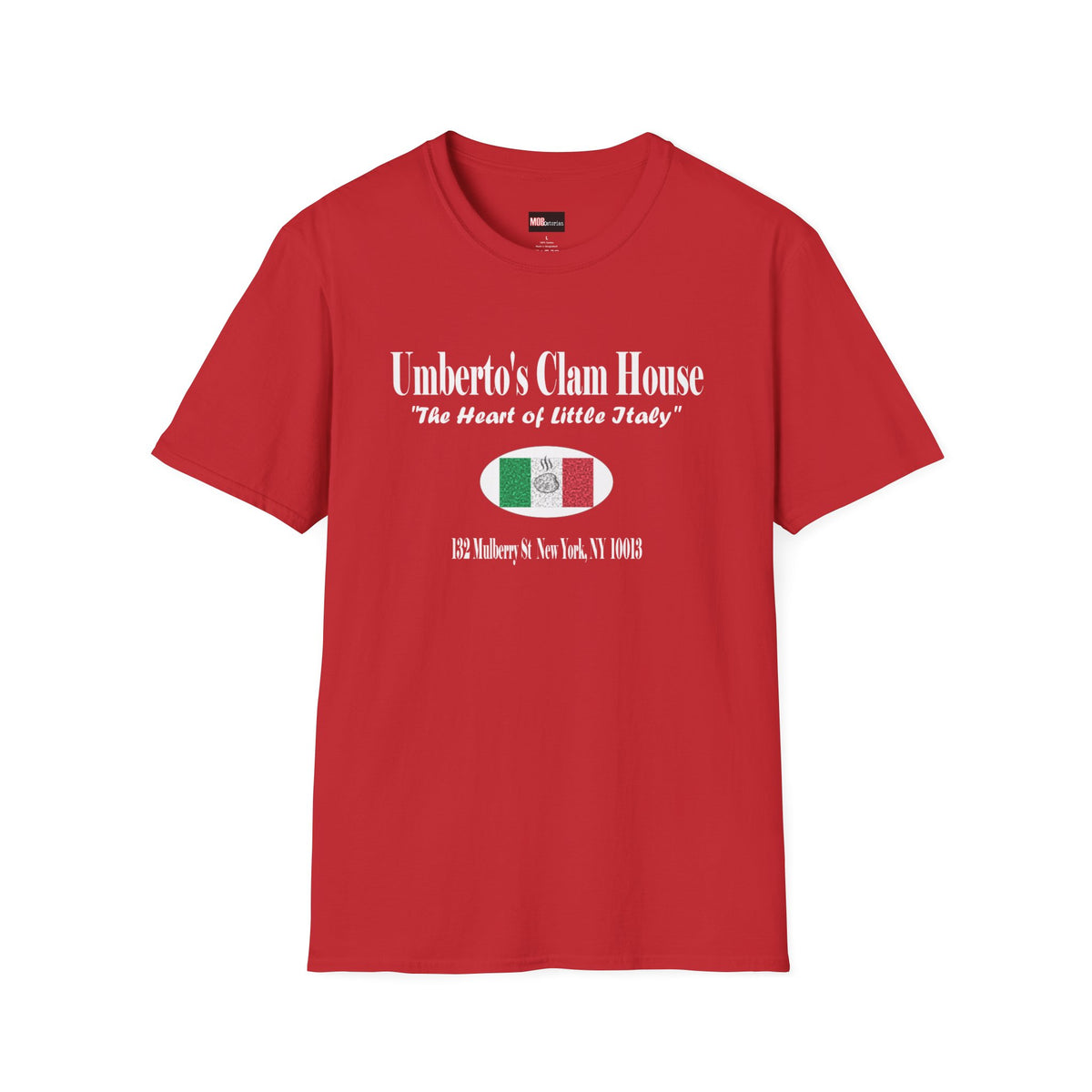 Umberto's Clam House White Lettering