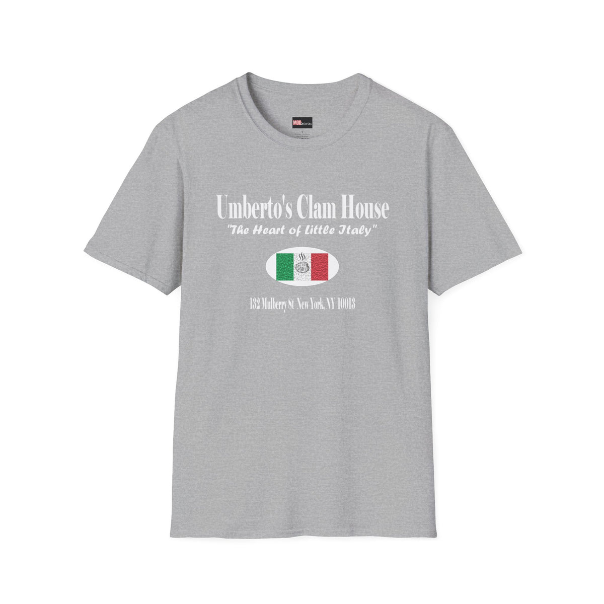 Umberto's Clam House White Lettering