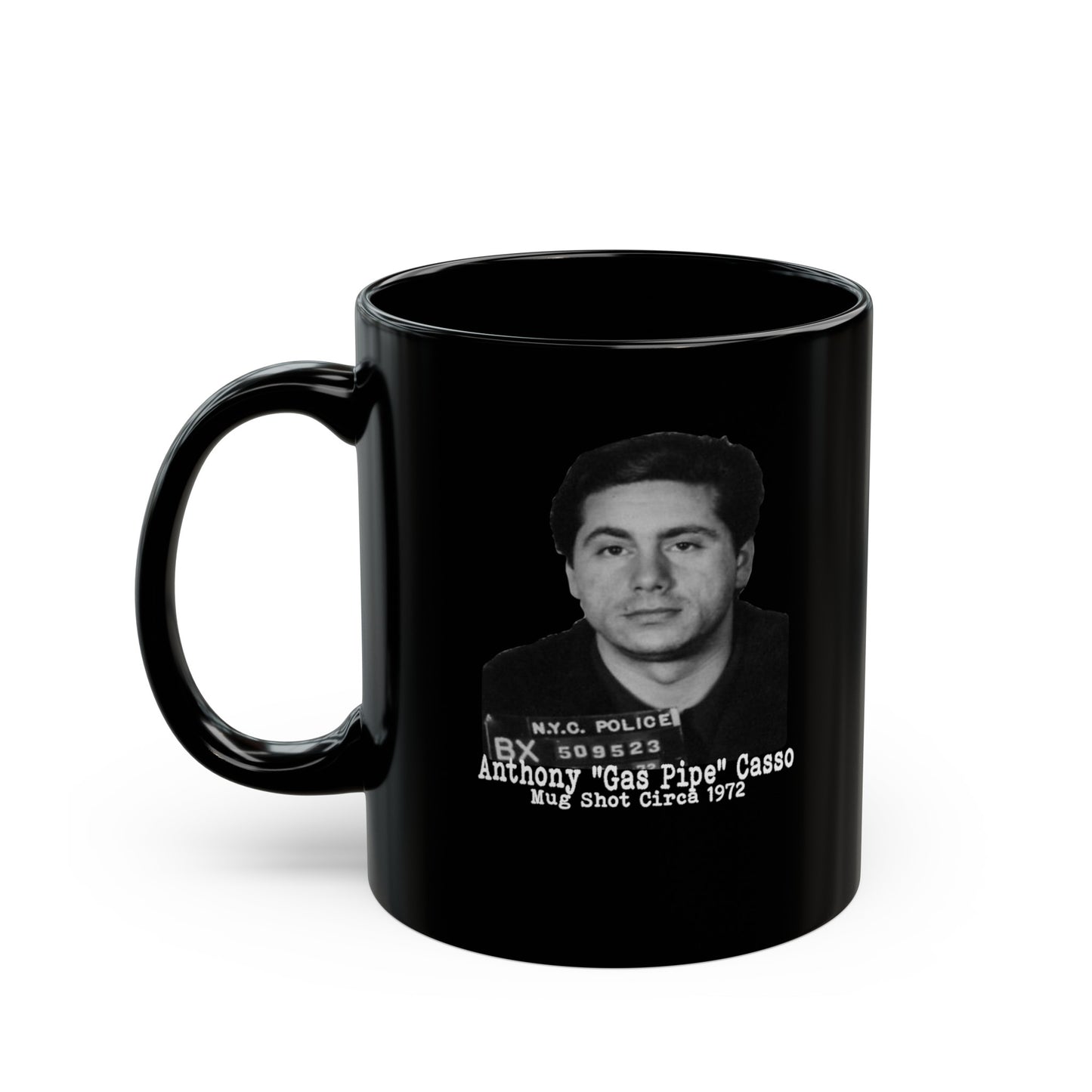 Anthony "Gas Pipe" Casso Mug Shot Circa 1972 Mug
