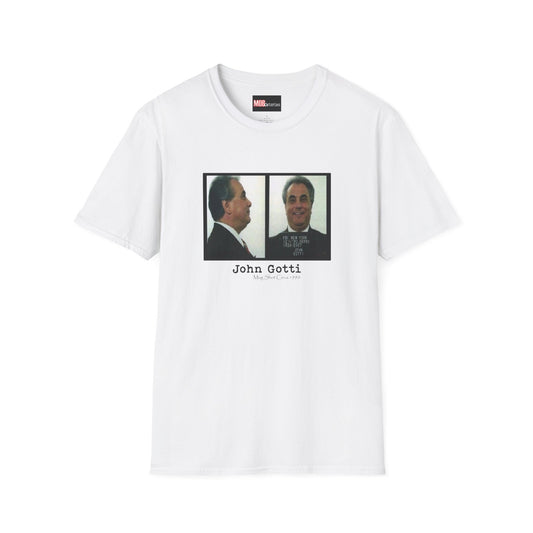 John Gotti Mug Shot Circa 1990 Front and Side