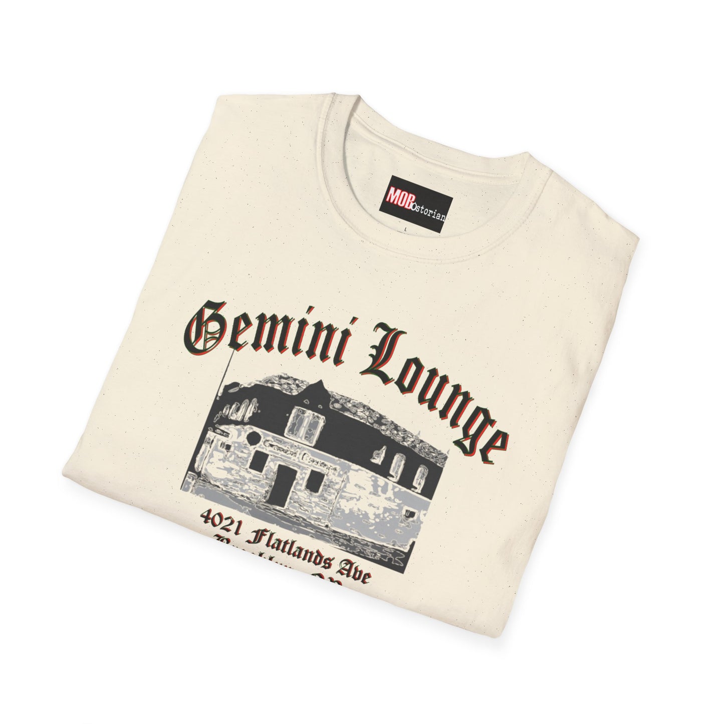 The Gemini Lounge (Black Lettering)