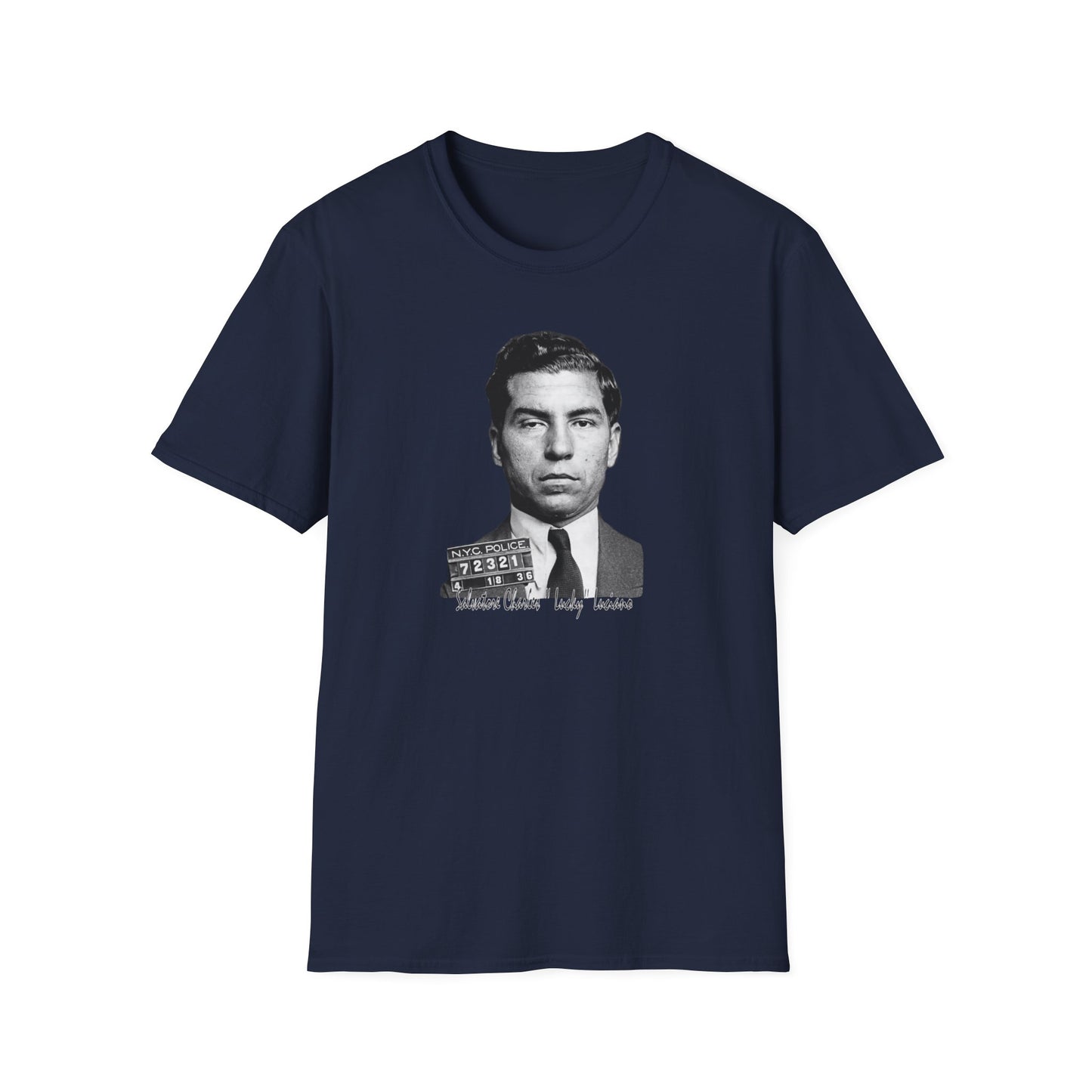 Lucky Luciano Mug Shot