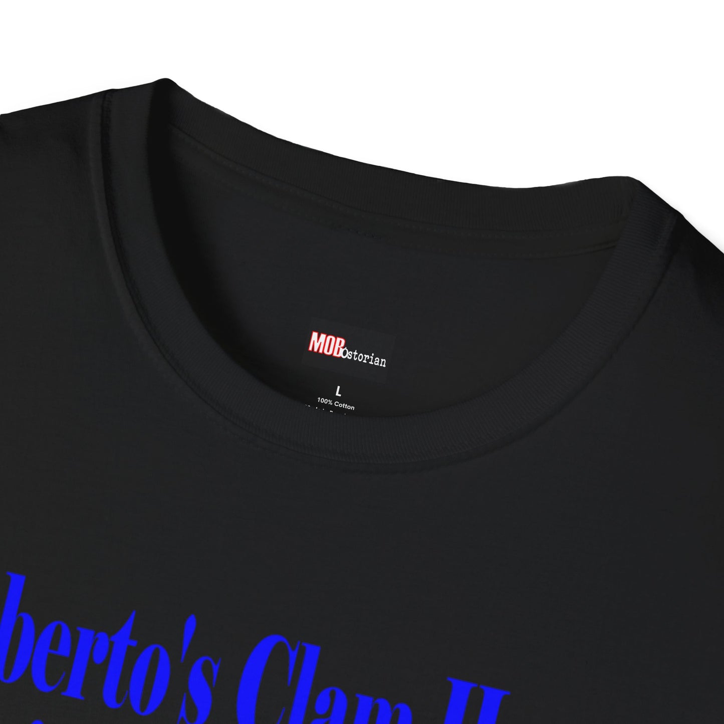 Umberto's Clam House - Blue Lettering